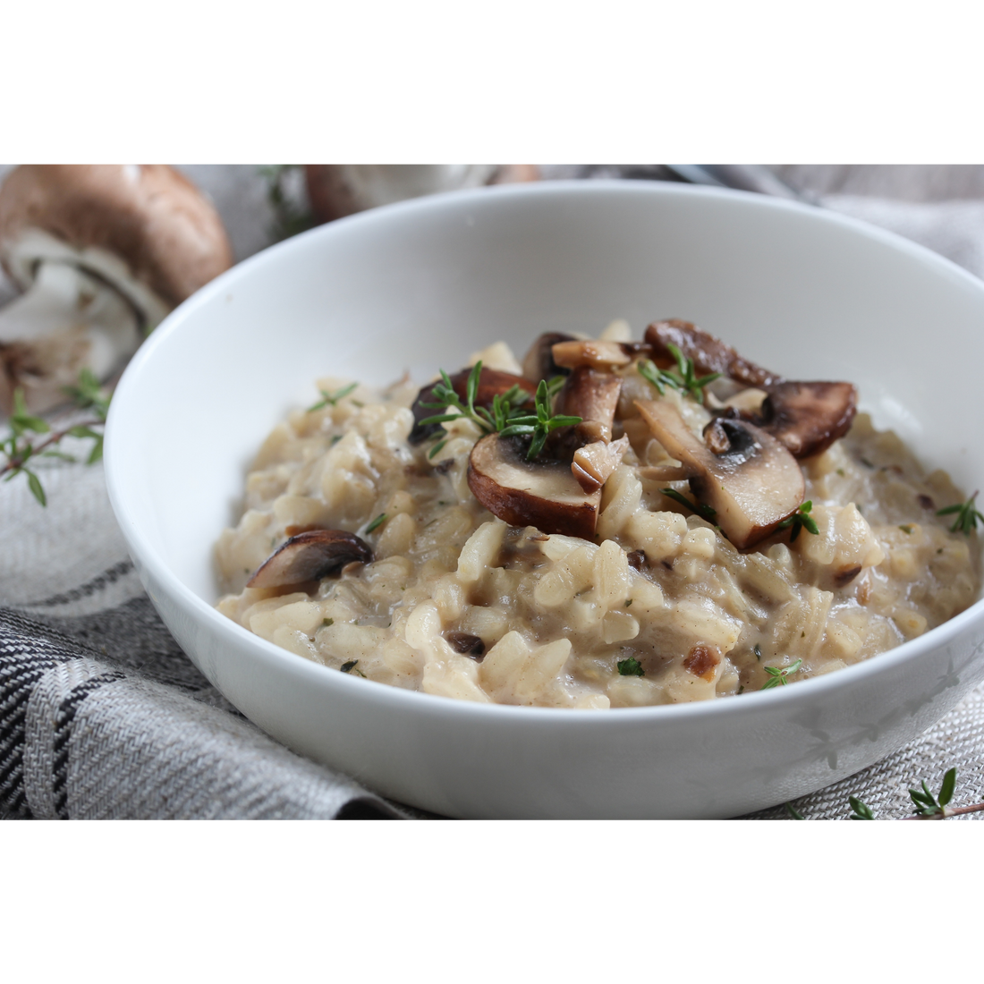 Chestnut & Mushroom Risotto