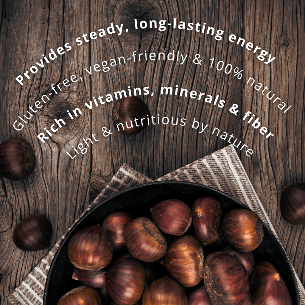 Premium Italian Chestnuts - Fresh, Large Size, Easy to Peel and Hand-Picked (1 LBS)